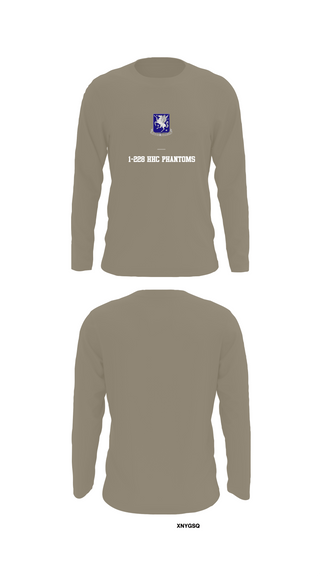 Long Sleeve Performance Shirt, 1-228 HHC Phantoms, , Teamtime, Team time, sublimation, custom sports apparel, team uniforms, spirit wear, spiritwear, sports uniforms, custom shirts, team store, custom team store, fundraiser sports, apparel fundraiser