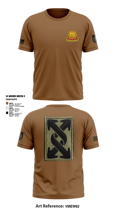 441st transportation company 24339398 Short Sleeve Performance Shirt - 1