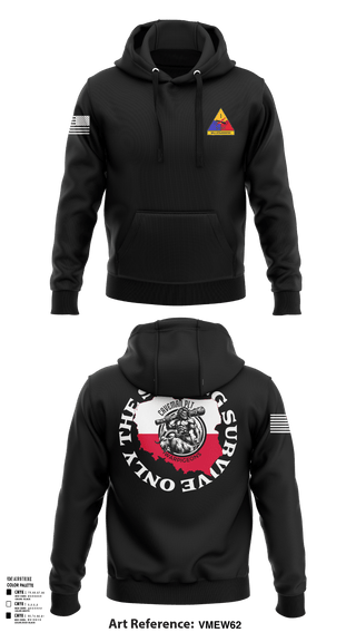 Hoodie, 261st BSC CAVEMAN PLT, , Teamtime, Team time, sublimation, custom sports apparel, team uniforms, spirit wear, spiritwear, sports uniforms, custom shirts, team store, custom team store, fundraiser sports, apparel fundraiser