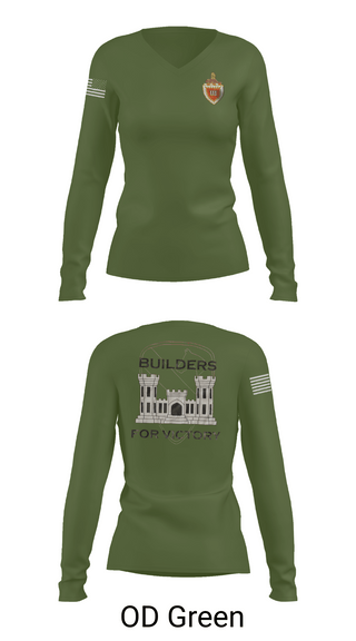 Womens Long Sleeve Vneck Shirt, 3 EN BN, , Teamtime, Team time, sublimation, custom sports apparel, team uniforms, spirit wear, spiritwear, sports uniforms, custom shirts, team store, custom team store, fundraiser sports, apparel fundraiser