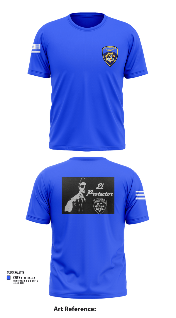 Short Sleeve Performance Shirt, California Highway Patrol, , Teamtime, Team time, sublimation, custom sports apparel, team uniforms, spirit wear, spiritwear, sports uniforms, custom shirts, team store, custom team store, fundraiser sports, apparel fundraiser