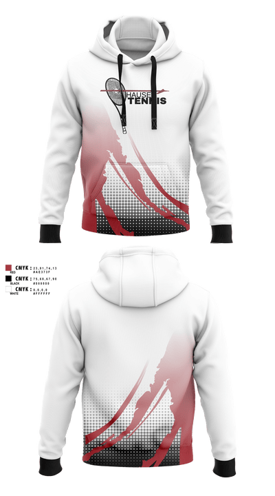 Hauser High School Tennis 30173283 Hoodie - 1