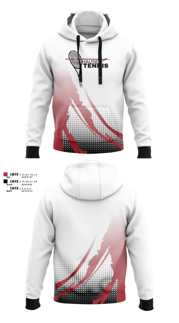Hoodie, Hauser High School Tennis, Tennis, Teamtime, Team time, sublimation, custom sports apparel, team uniforms, spirit wear, spiritwear, sports uniforms, custom shirts, team store, custom team store, fundraiser sports, apparel fundraiser