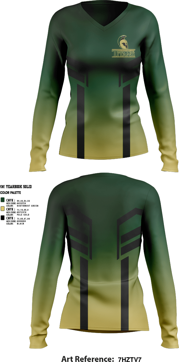 Womens Long Sleeve Vneck Shirt, Southwest Legacy High School Tennis, Tennis, Teamtime, Team time, sublimation, custom sports apparel, team uniforms, spirit wear, spiritwear, sports uniforms, custom shirts, team store, custom team store, fundraiser sports, apparel fundraiser