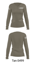 1 CBCS 1953830 Women's Long Sleeve V-neck Shirt - 77