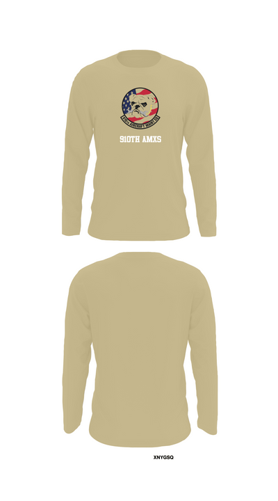 910th AMXS 63315708 Long Sleeve Performance Shirt 92