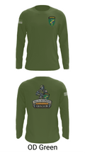 D Co 436th CA BN 62553628 Long Sleeve Performance Shirt 46