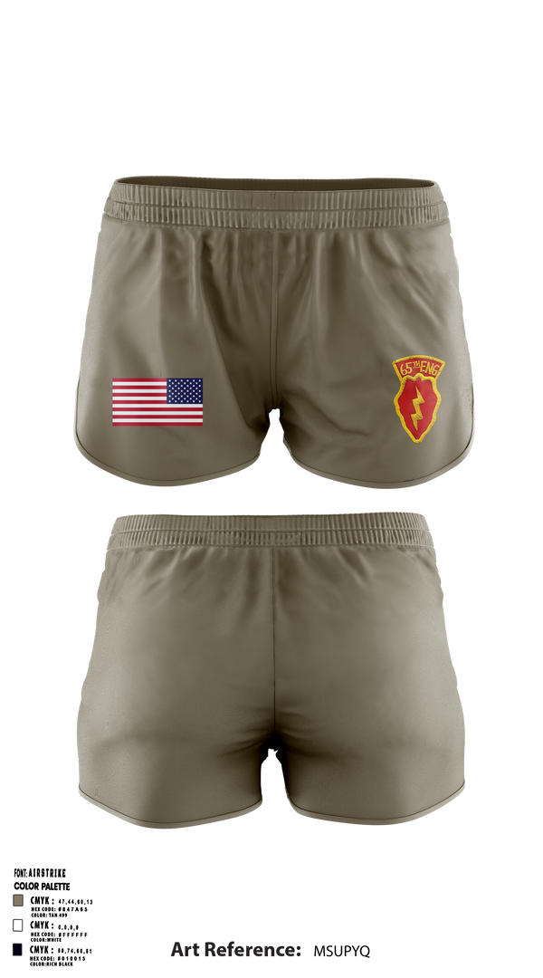 Ranger Panties, 77th CEC-I, , Teamtime, Team time, sublimation, custom sports apparel, team uniforms, spirit wear, spiritwear, sports uniforms, custom shirts, team store, custom team store, fundraiser sports, apparel fundraiser