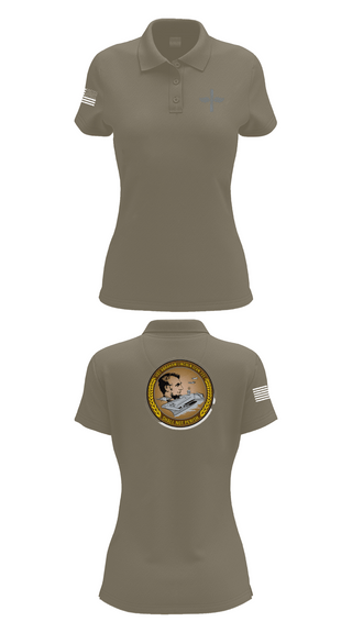 Womens Short Sleeve Performance Polo, CVN 72 Abraham Lincoln, , Teamtime, Team time, sublimation, custom sports apparel, team uniforms, spirit wear, spiritwear, sports uniforms, custom shirts, team store, custom team store, fundraiser sports, apparel fundraiser