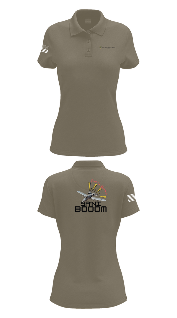 Womens Short Sleeve Performance Polo, AOB Syria, , Teamtime, Team time, sublimation, custom sports apparel, team uniforms, spirit wear, spiritwear, sports uniforms, custom shirts, team store, custom team store, fundraiser sports, apparel fundraiser