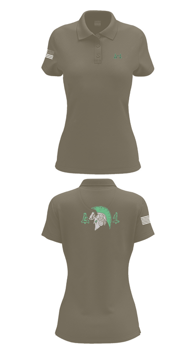 Greeks 13518002 Women's Short Sleeve Performance Polo  - 75