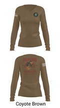 1SFG(A), 3rd BN, BSC 1945772 Women's Long Sleeve V-neck Shirt - 17