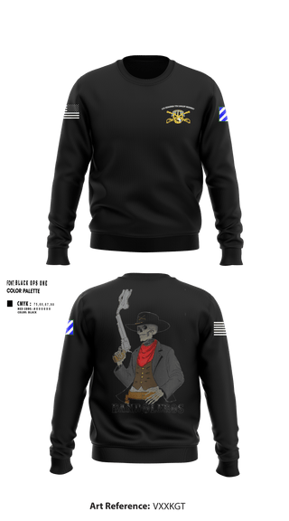 Crew Neck Sweatshirt, Bandoleros, , Teamtime, Team time, sublimation, custom sports apparel, team uniforms, spirit wear, spiritwear, sports uniforms, custom shirts, team store, custom team store, fundraiser sports, apparel fundraiser