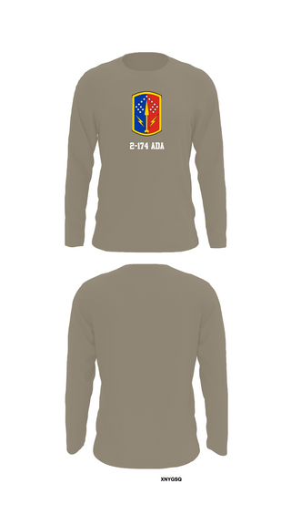 Long Sleeve Performance Shirt, 2-174 ADA, Army, Teamtime, Team time, sublimation, custom sports apparel, team uniforms, spirit wear, spiritwear, sports uniforms, custom shirts, team store, custom team store, fundraiser sports, apparel fundraiser