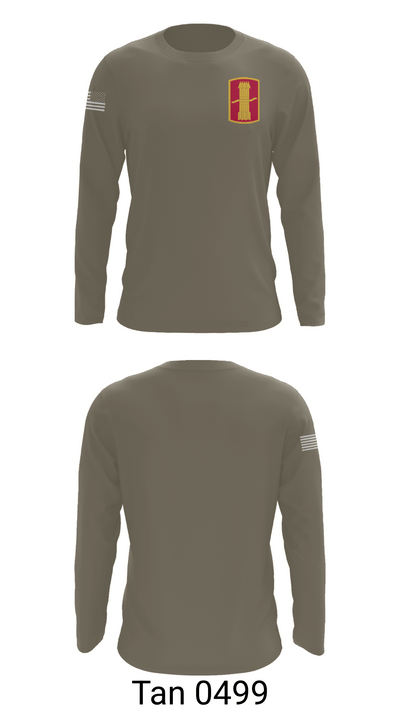 197th field artillery brigade 46187100 Long Sleeve Performance Shirt 63