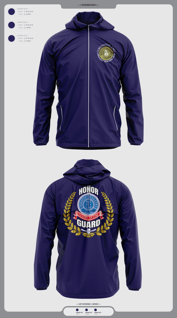 Windbreaker, Twu Local 100 Ceremonial Unit & Honor Guard, Golf, Teamtime, Team time, sublimation, custom sports apparel, team uniforms, spirit wear, spiritwear, sports uniforms, custom shirts, team store, custom team store, fundraiser sports, apparel fundraiser