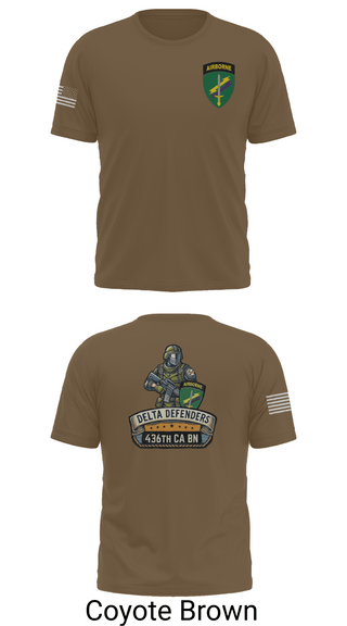 Old School Cotton Feel Shirt, D Co 436th CA BN, , Teamtime, Team time, sublimation, custom sports apparel, team uniforms, spirit wear, spiritwear, sports uniforms, custom shirts, team store, custom team store, fundraiser sports, apparel fundraiser