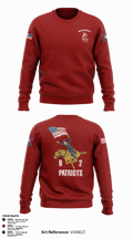 B2 Patriots barrel Crew Neck Sweatshirt - 2
