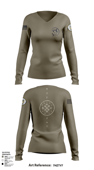 Womens Long Sleeve Vneck Shirt, MSRON-11, , Teamtime, Team time, sublimation, custom sports apparel, team uniforms, spirit wear, spiritwear, sports uniforms, custom shirts, team store, custom team store, fundraiser sports, apparel fundraiser