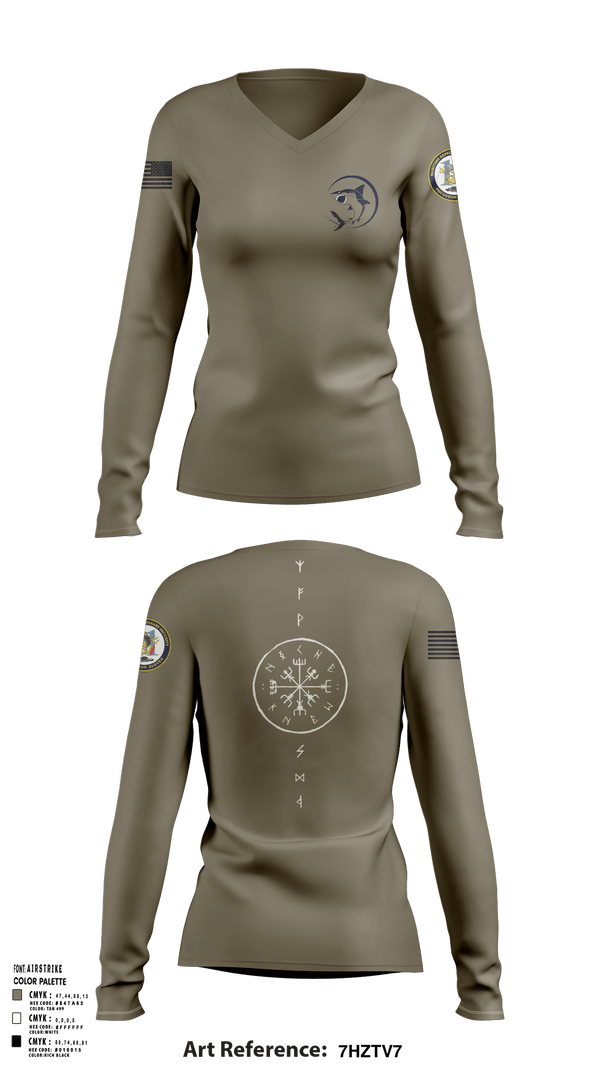 Womens Long Sleeve Vneck Shirt, MSRON-11, , Teamtime, Team time, sublimation, custom sports apparel, team uniforms, spirit wear, spiritwear, sports uniforms, custom shirts, team store, custom team store, fundraiser sports, apparel fundraiser