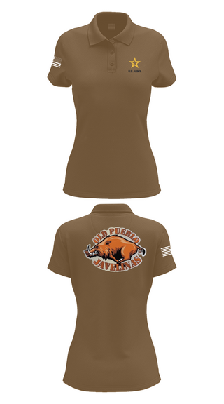 Womens Short Sleeve Performance Polo, Old Pueblo, , Teamtime, Team time, sublimation, custom sports apparel, team uniforms, spirit wear, spiritwear, sports uniforms, custom shirts, team store, custom team store, fundraiser sports, apparel fundraiser
