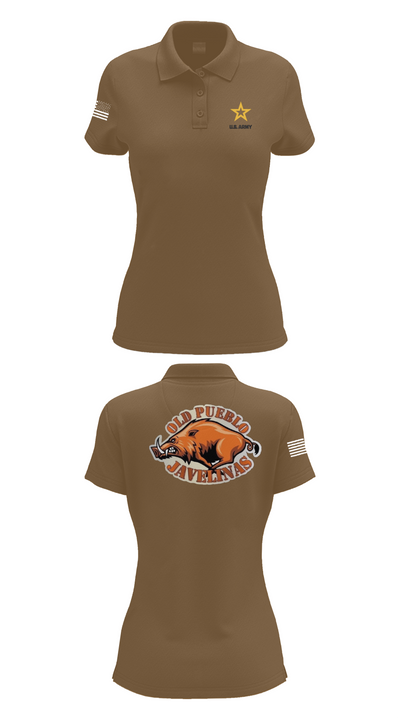 Old Pueblo 62113745 Women's Short Sleeve Performance Polo  - 15