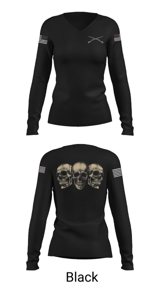 Womens Long Sleeve Vneck Shirt, 2-11 IBOLC, , Teamtime, Team time, sublimation, custom sports apparel, team uniforms, spirit wear, spiritwear, sports uniforms, custom shirts, team store, custom team store, fundraiser sports, apparel fundraiser