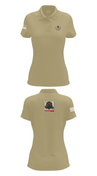 Womens Short Sleeve Performance Polo, 1106th TASMG, , Teamtime, Team time, sublimation, custom sports apparel, team uniforms, spirit wear, spiritwear, sports uniforms, custom shirts, team store, custom team store, fundraiser sports, apparel fundraiser