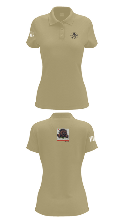 1106th TASMG 93764833 Women's Short Sleeve Performance Polo  - 90