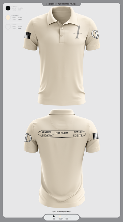 Battalion 1 29533979 Short Sleeve Performance Polo - 5