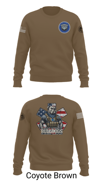 Bravo Company Bulldogs 26926733 Crew Neck Sweatshirt - 5