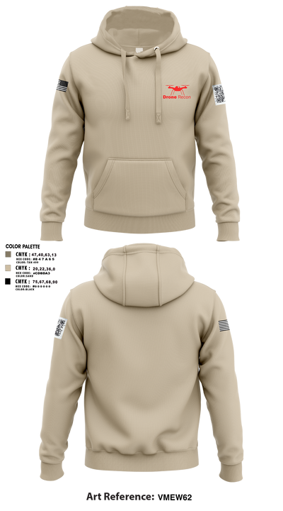 Drone Recon 84902337 Hoodie - 5