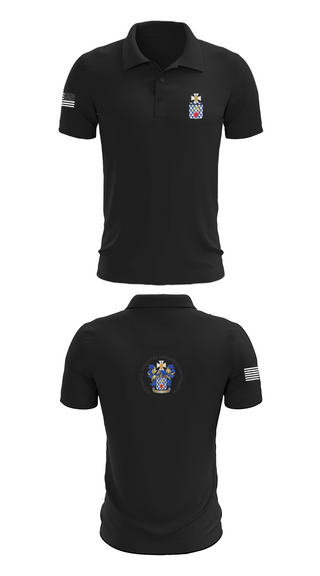 Short Sleeve Performance Polo, 1st Battalion, 16th Infantry Regiment, , Teamtime, Team time, sublimation, custom sports apparel, team uniforms, spirit wear, spiritwear, sports uniforms, custom shirts, team store, custom team store, fundraiser sports, apparel fundraiser