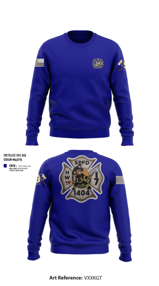 Crew Neck Sweatshirt, St Pauls Fire, Fire Department, Teamtime, Team time, sublimation, custom sports apparel, team uniforms, spirit wear, spiritwear, sports uniforms, custom shirts, team store, custom team store, fundraiser sports, apparel fundraiser