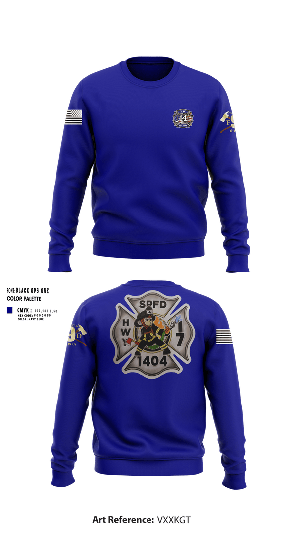 Crew Neck Sweatshirt, St Pauls Fire, Fire Department, Teamtime, Team time, sublimation, custom sports apparel, team uniforms, spirit wear, spiritwear, sports uniforms, custom shirts, team store, custom team store, fundraiser sports, apparel fundraiser