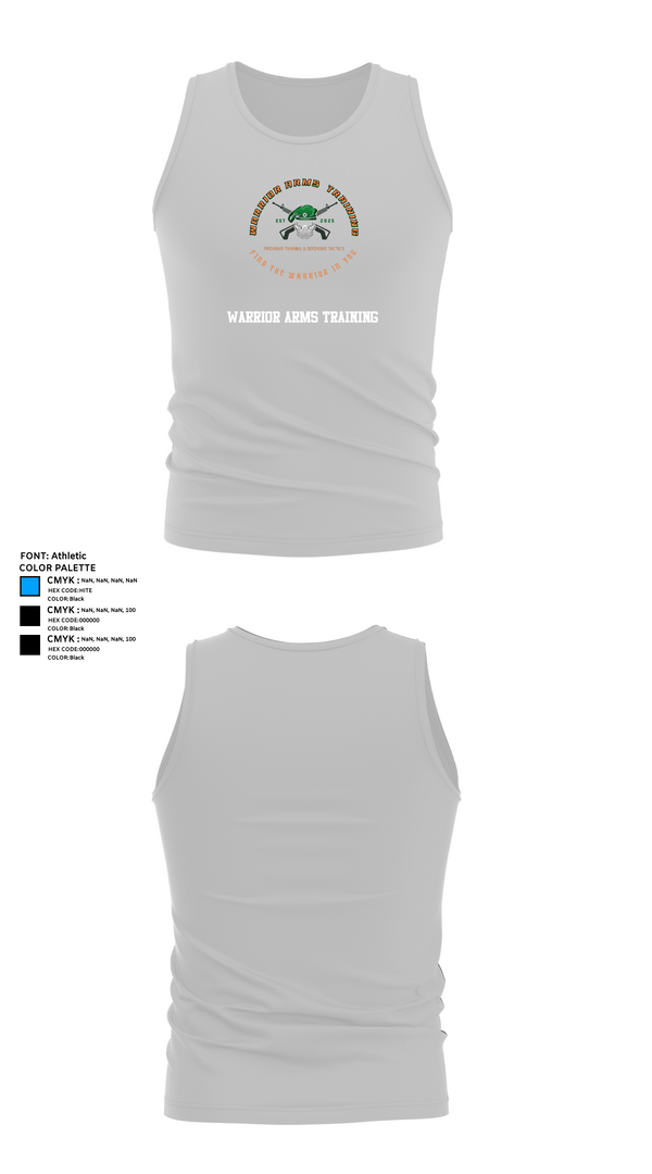 Tank Top, Warrior Arms Training, , Teamtime, Team time, sublimation, custom sports apparel, team uniforms, spirit wear, spiritwear, sports uniforms, custom shirts, team store, custom team store, fundraiser sports, apparel fundraiser