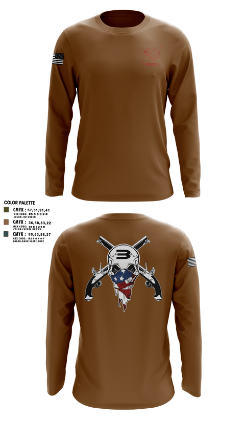 Long Sleeve Performance Shirt, Special Boat Team 22, , Teamtime, Team time, sublimation, custom sports apparel, team uniforms, spirit wear, spiritwear, sports uniforms, custom shirts, team store, custom team store, fundraiser sports, apparel fundraiser