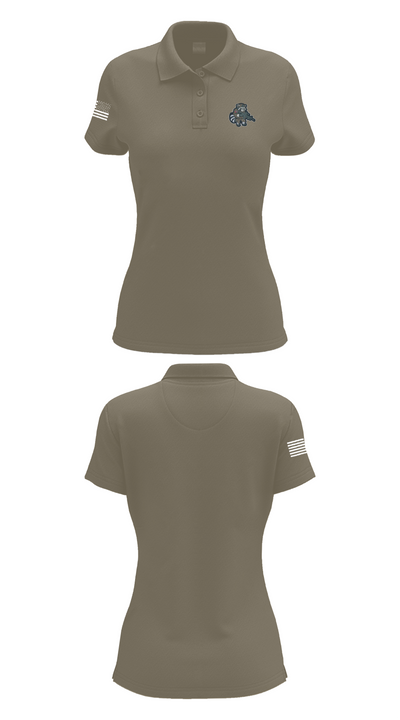 441st Engineer Company 54564095 Women's Short Sleeve Performance Polo  - 75