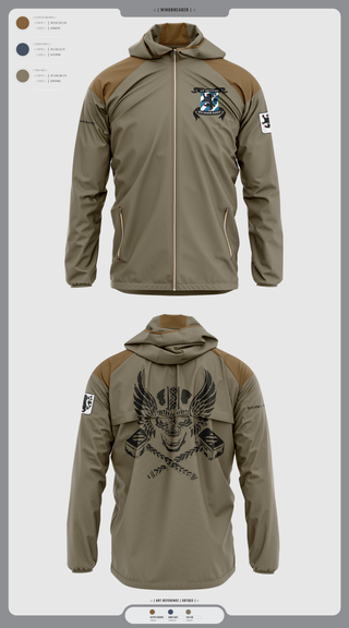 Windbreaker, 1-28 Infantry battalion, , Teamtime, Team time, sublimation, custom sports apparel, team uniforms, spirit wear, spiritwear, sports uniforms, custom shirts, team store, custom team store, fundraiser sports, apparel fundraiser