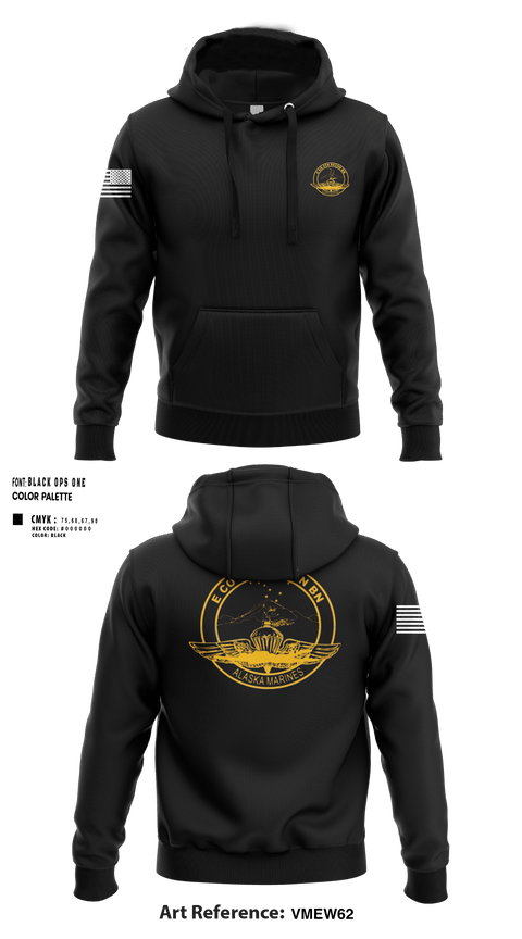 Hoodie, E Co 4th Recon BN, , Teamtime, Team time, sublimation, custom sports apparel, team uniforms, spirit wear, spiritwear, sports uniforms, custom shirts, team store, custom team store, fundraiser sports, apparel fundraiser