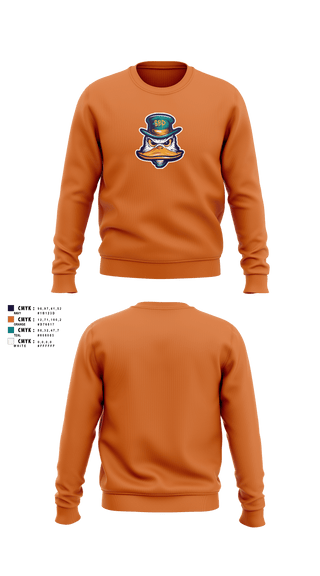 Crew Neck Sweatshirt, Diamond Ducks, Baseball, Teamtime, Team time, sublimation, custom sports apparel, team uniforms, spirit wear, spiritwear, sports uniforms, custom shirts, team store, custom team store, fundraiser sports, apparel fundraiser