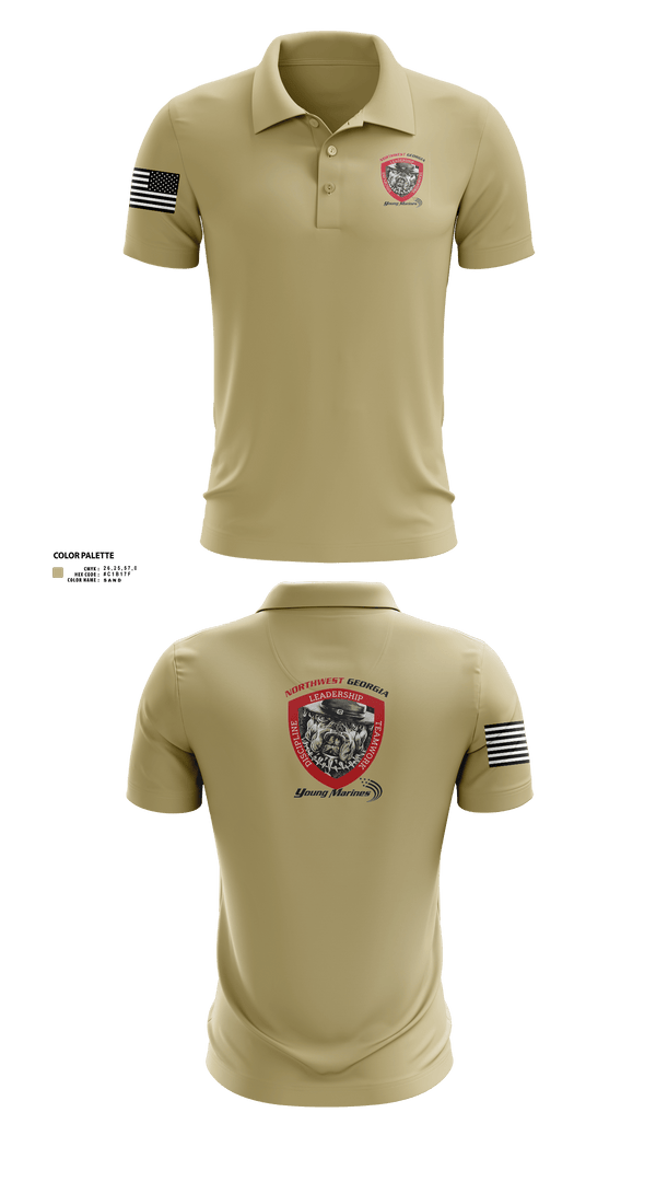 Short Sleeve Performance Polo, Northwest Georgia Young Marines, , Teamtime, Team time, sublimation, custom sports apparel, team uniforms, spirit wear, spiritwear, sports uniforms, custom shirts, team store, custom team store, fundraiser sports, apparel fundraiser