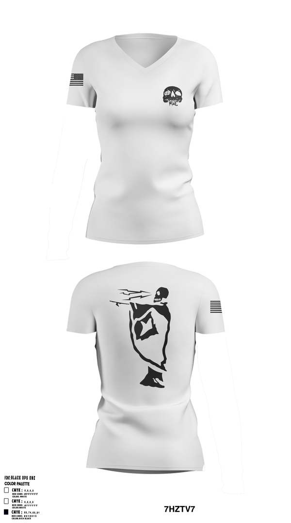 Womens Short Sleeve Vneck Shirt, First battalion first Marines, , Teamtime, Team time, sublimation, custom sports apparel, team uniforms, spirit wear, spiritwear, sports uniforms, custom shirts, team store, custom team store, fundraiser sports, apparel fundraiser