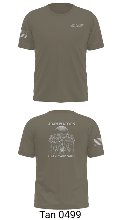 Adam Platoon 34033913 Short Sleeve Performance Shirt - 72