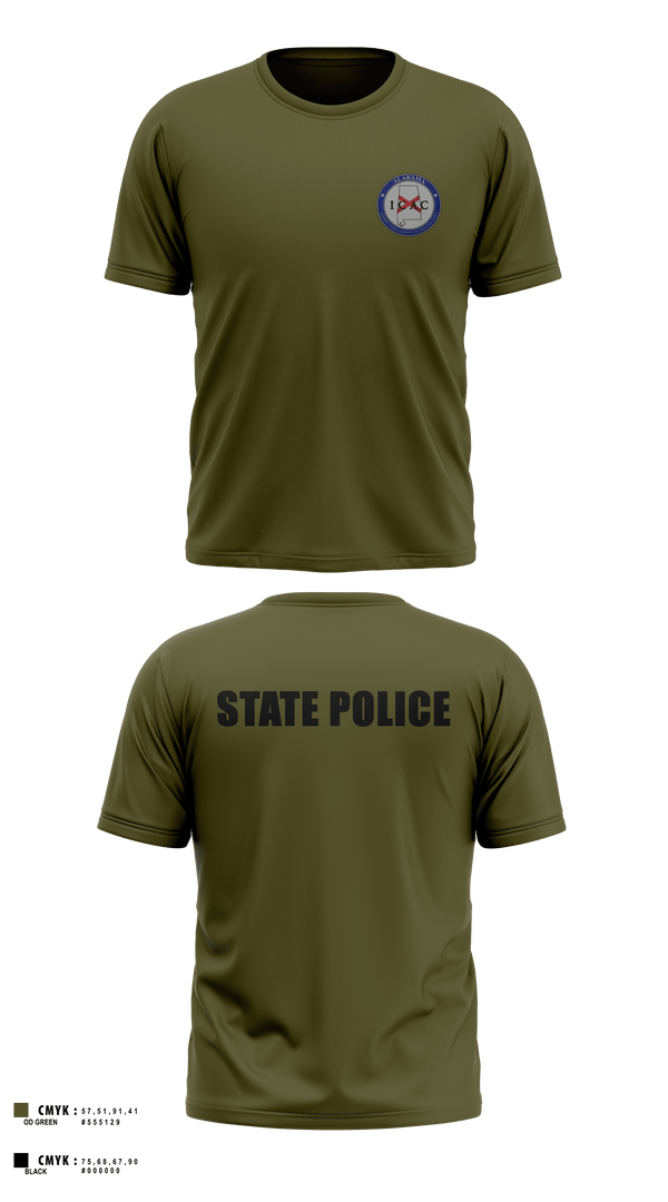 Short Sleeve Performance Shirt, Alabama ICAC, , Teamtime, Team time, sublimation, custom sports apparel, team uniforms, spirit wear, spiritwear, sports uniforms, custom shirts, team store, custom team store, fundraiser sports, apparel fundraiser