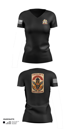 Womens Short Sleeve Vneck Shirt, Kirk U.S. Army Health Clinic, , Teamtime, Team time, sublimation, custom sports apparel, team uniforms, spirit wear, spiritwear, sports uniforms, custom shirts, team store, custom team store, fundraiser sports, apparel fundraiser
