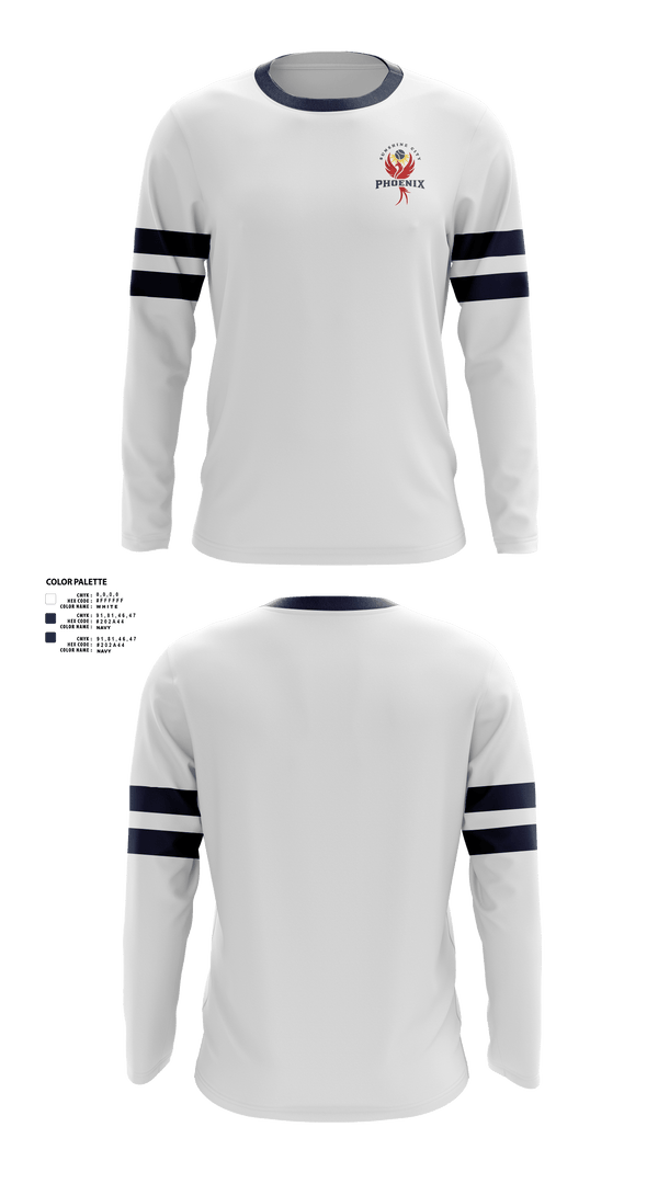 Long Sleeve Performance Shirt, Sunshine City Phoenix, Tennis, Teamtime, Team time, sublimation, custom sports apparel, team uniforms, spirit wear, spiritwear, sports uniforms, custom shirts, team store, custom team store, fundraiser sports, apparel fundraiser