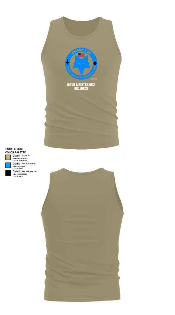 Tank Top, 169th Maintenance Squadron, , Teamtime, Team time, sublimation, custom sports apparel, team uniforms, spirit wear, spiritwear, sports uniforms, custom shirts, team store, custom team store, fundraiser sports, apparel fundraiser