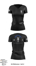 Apocalypse Platoon 49394201 Women's Short Sleeve V-neck Shirt - 107