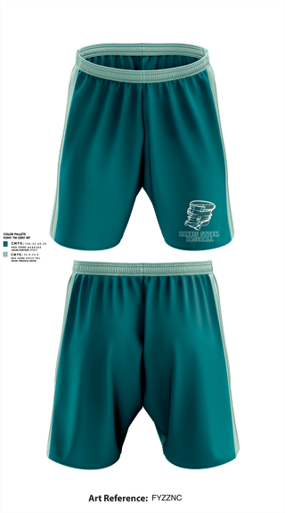 Athletic Shorts With Pockets, Harris Storm Baseball, Baseball, Teamtime, Team time, sublimation, custom sports apparel, team uniforms, spirit wear, spiritwear, sports uniforms, custom shirts, team store, custom team store, fundraiser sports, apparel fundraiser